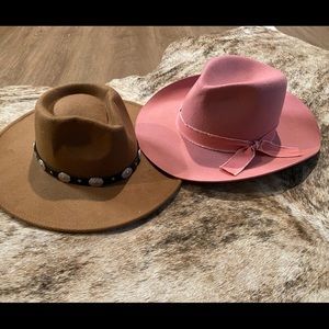 Felt Cowboy Cowgirl Hats